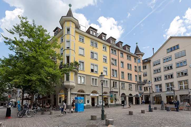 Mehrfamilienhaus in Zürich Niederdorf verwaltet durch Foresta Immobilien AG